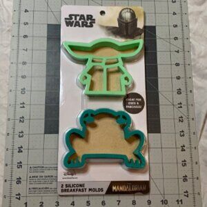 NWT Star Wars Silicone Breakfast Molds